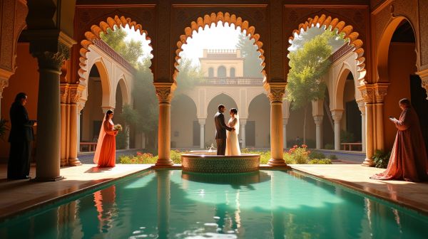 Vivez l'essence du mariage algérien à travers ses traditions